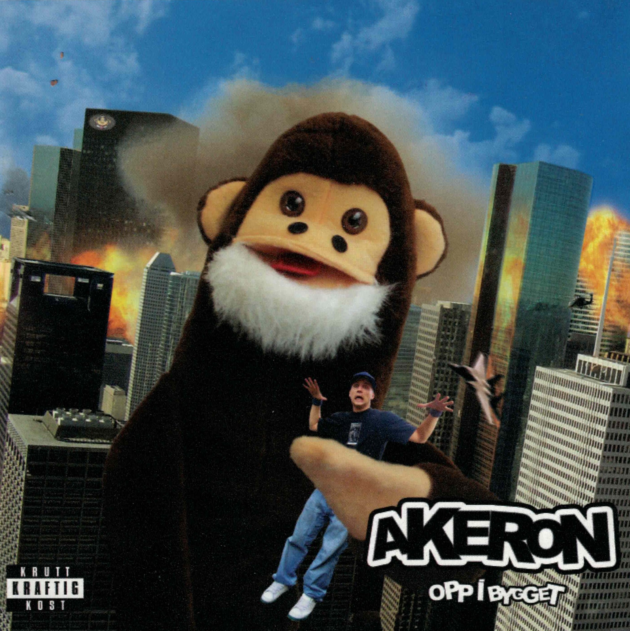 Akeron "Opp I Bygget" [CD]