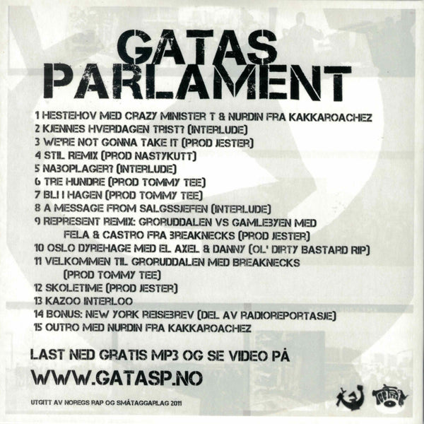 Gatas Parlament - Gateplata CD