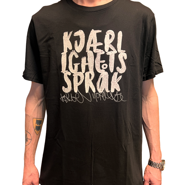 Jørgen Nordeng - Kjærlighetsspråk sort Tee