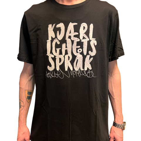 Jørgen Nordeng - Kjærlighetsspråk sort Tee