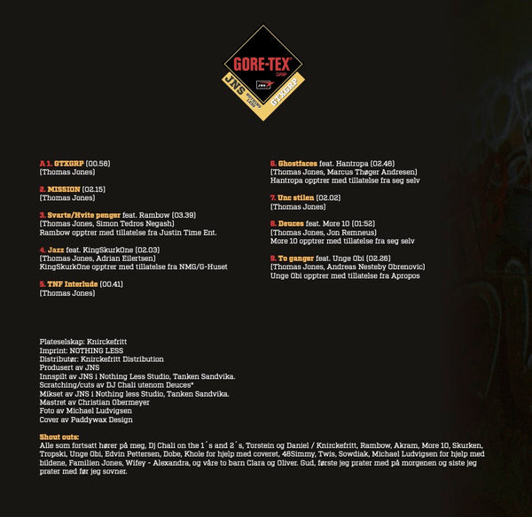 JNS - GORE-TEX GRIP (LP)