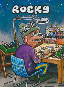 Rocky – Born to Draw (Martin Kellermann) [Bok]