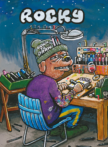 Rocky – Born to Draw (Martin Kellermann) [Bok]