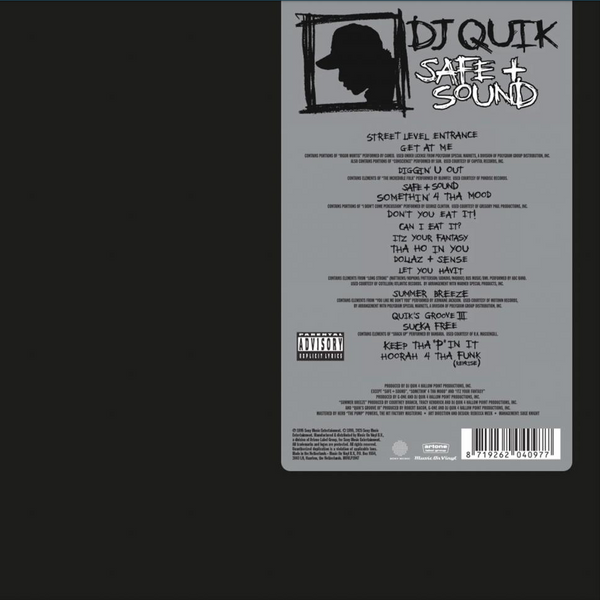 DJ Quik - Safe + Sound (2LP)