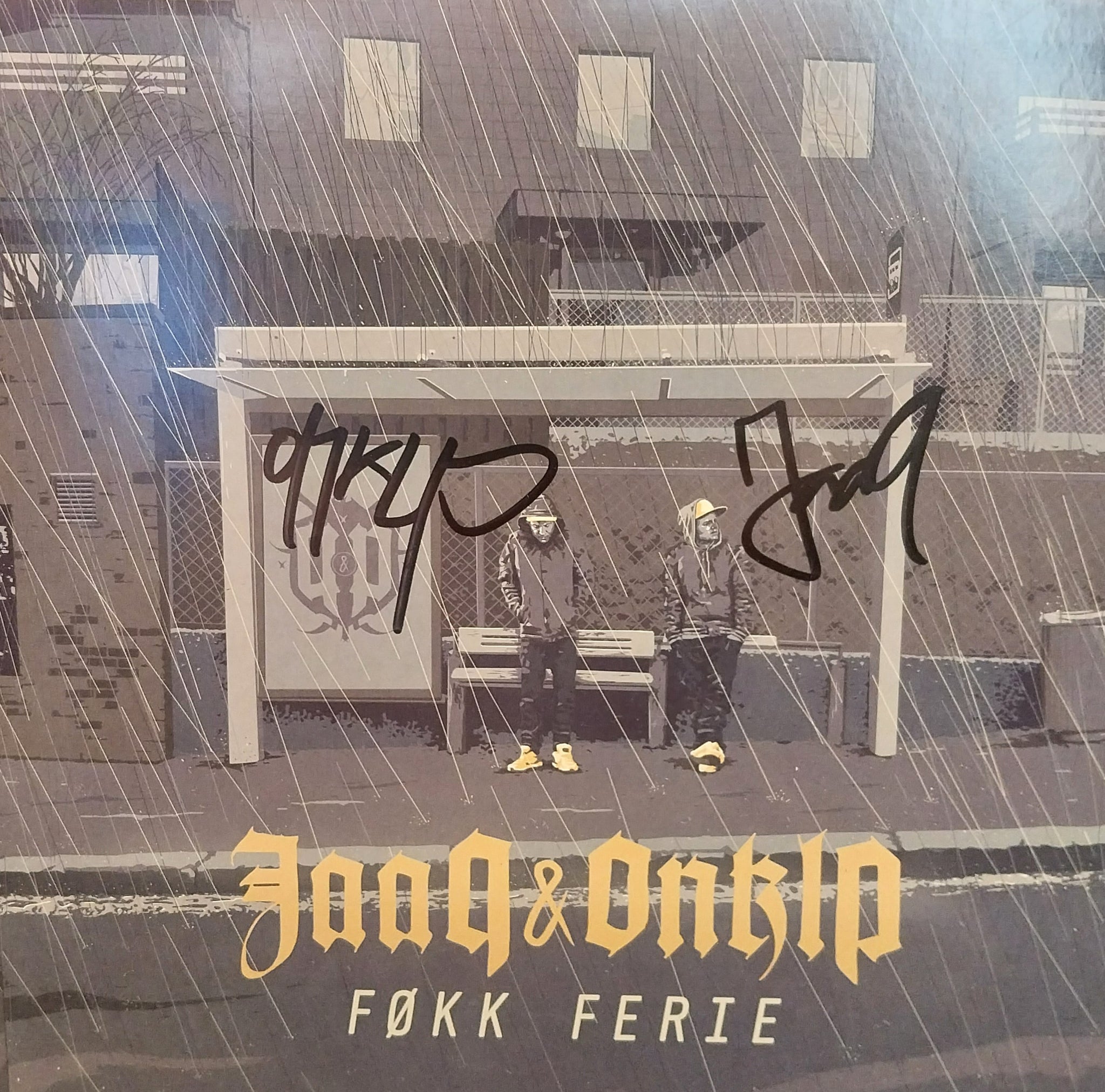 Jaa9 & OnklP - Føkk ferie LP (SIGNERT)