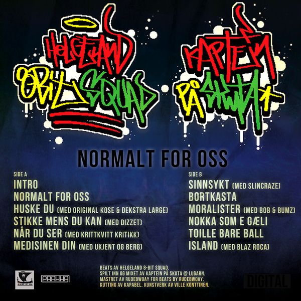 Helgeland 8-bit Squad & Kaptein på Skuta – Normalt for oss (Vinyl LP)