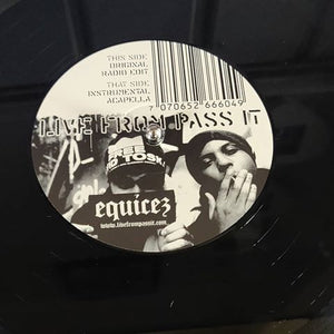 Equicez - Live From Pass It 12 Vinyl