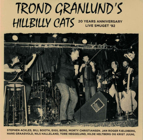 Trond Granlund's Hillbilly Cats "20 Years Anniversary Live Smuget '92" [CD Album]